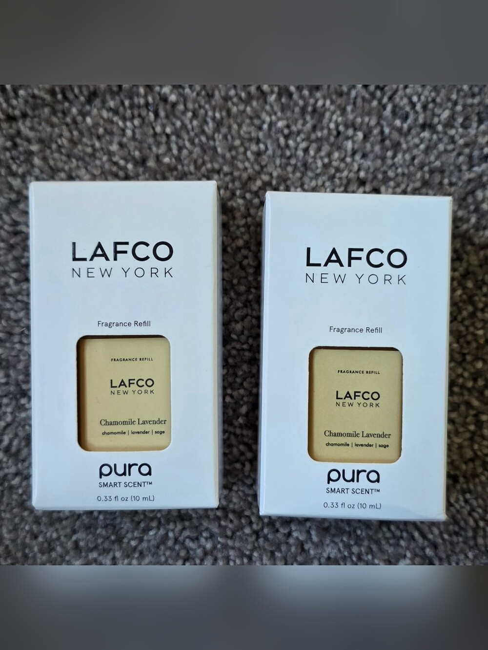 LAFCO New York Pura Smart Device Refill, Chamomile Lavender-2PK
